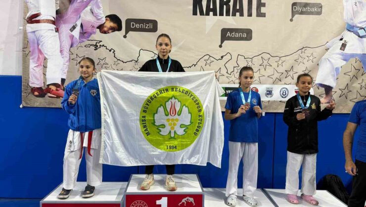 Türkiye Yıldızlar Ligi’nde Manisa BBSK’dan 53 madalya