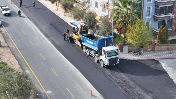 Manisa’da Asfalt Rekoru: 2025’te 75 Bin Ton Sıcak Asfalt, 710 Kilometre Yol