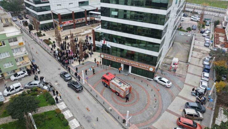 MASKİ’de yangın tatbikatı