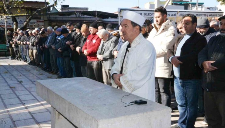 Manisa’da Filistin’de hayatını kaybedenler için gıyabi cenaze namazı kılındı