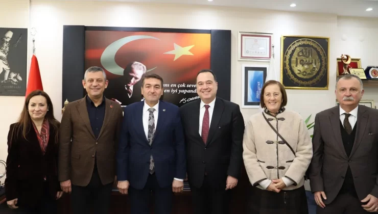 CHP lideri Özel’den AK Partili başkana ziyaret!